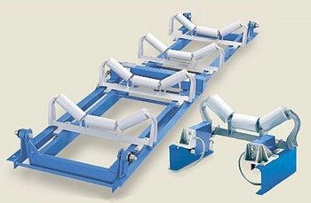 Hệ khung đỡ con lăn băng tải