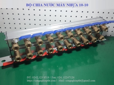 Bộ chia nước cho máy ép nhựa 10/10
