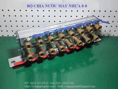 Bộ chia nước cho máy ép nhựa 8/8